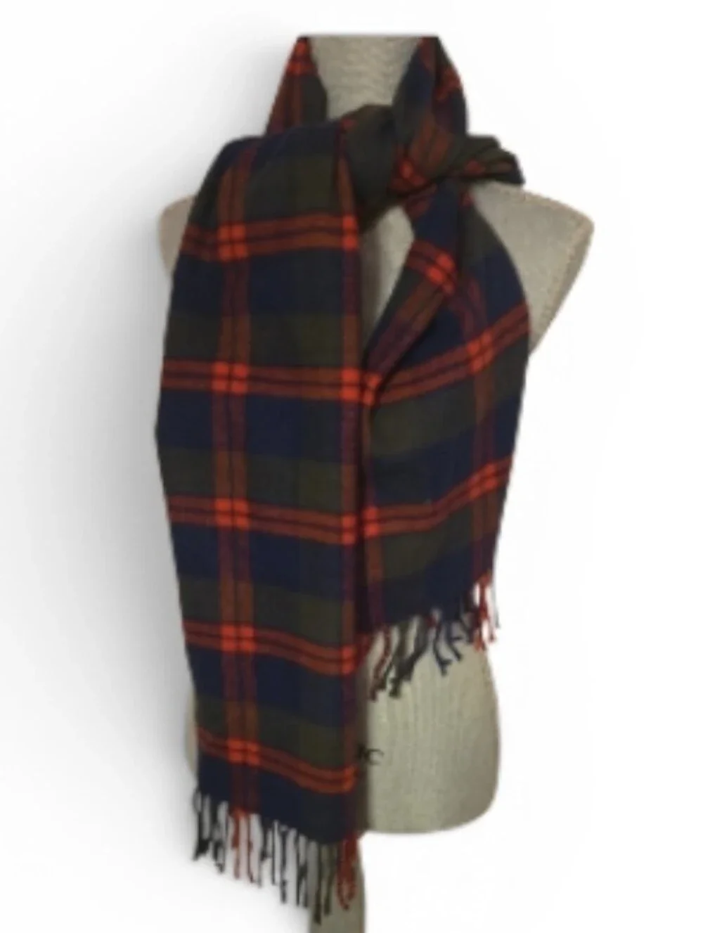 Classic Men's Tartan Plaid Scarf